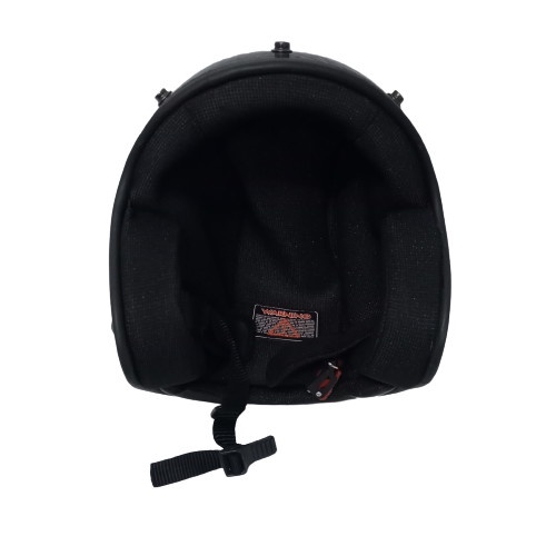 Helm Bogo Retro Dewasa Cewek Cowok Helm Polos Classic Garis 3 Full Leh