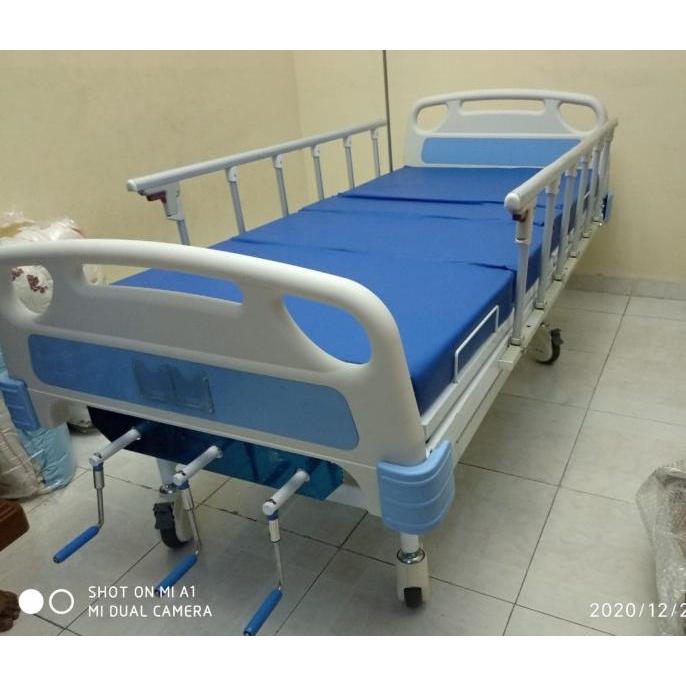 Tempat Tidur Rumah Sakit 3 Engkol | Bed Pasien Ranjang 3 Crank