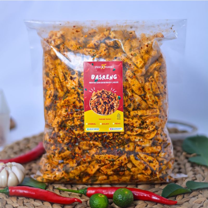 

snackfamili75 Basreng PEDAS 1 kg