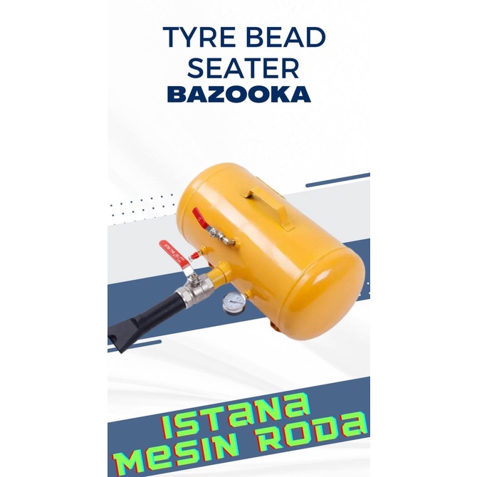 Basoka bazooka Tyre bead seater booster tembakan Angin Ban Mobil