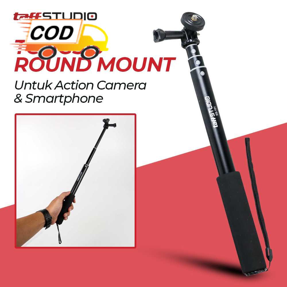 Tongsis Monopod Panjang Hp Action Camera 360 Derajat Multifungsi Tongkat Selfie Stick
