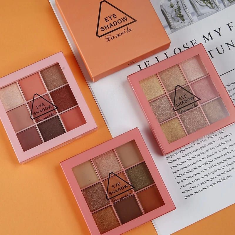 LAMEILA 3048 EYESHADOW PALETTE 9 WARNA