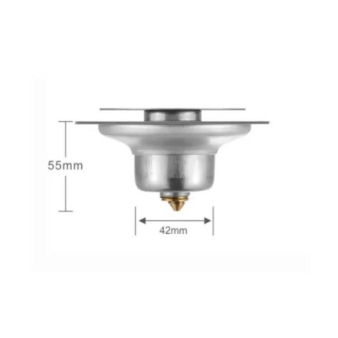 Baru Floor Drain Injak 4inch Saringan Got injak 4" Anti Kecoa Anti Bau