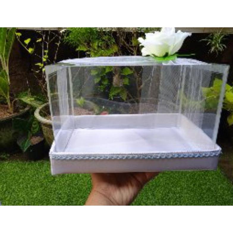 

Update! Kotak Seserahan hantaran Satuan uk 28x20x17 hiasan bunga artificial untuk box pernikahan tunangan bingkisan hampers .,