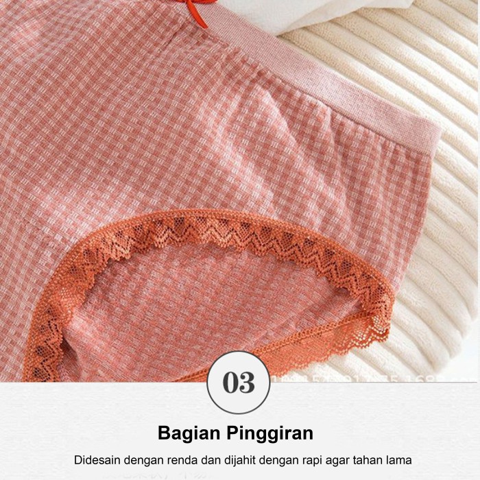 Paket 10 Buah/Paket 10 Pcs/Setengah Lusin/1Lusin/ 1 Lusin /1Kodi Celana Dalam Seamless Wanita