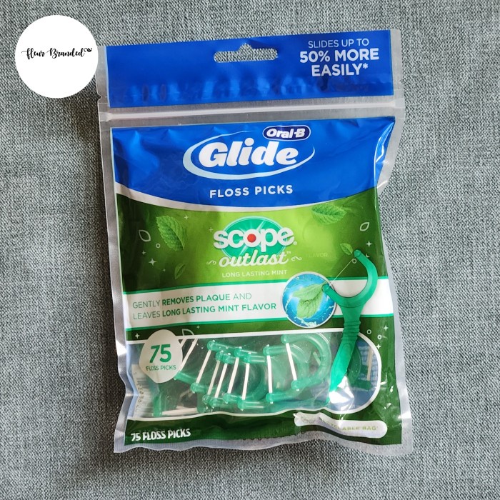 ORAL B GLIDE SCOPE FLOSS PICKS / ORAL B BENANG GIGI / DENTAL FLOSS