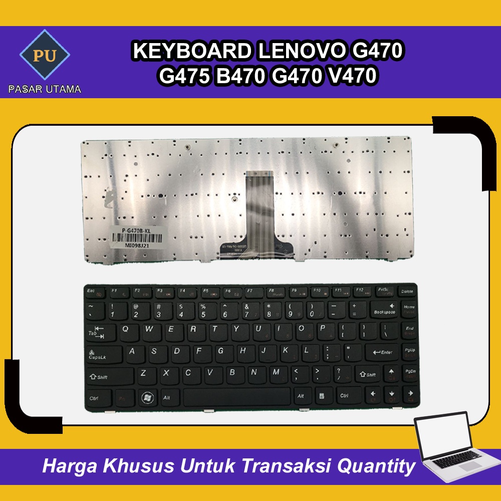 Keyboard Lenovo G470 G475 B470 G470 V470