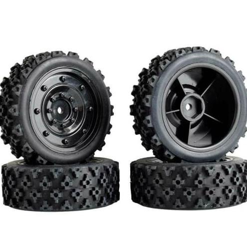 1pcs velg + ban onroad touring RC 1/10 TM HSP kyoso wltoys zd ff lrp