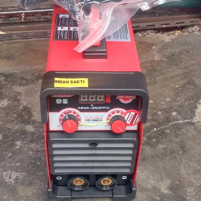 TERBARU - MESIN LAS LISTRIK REDBO MMA - 250 PFC TRAVO TRAFO LAS INVENTER 250A