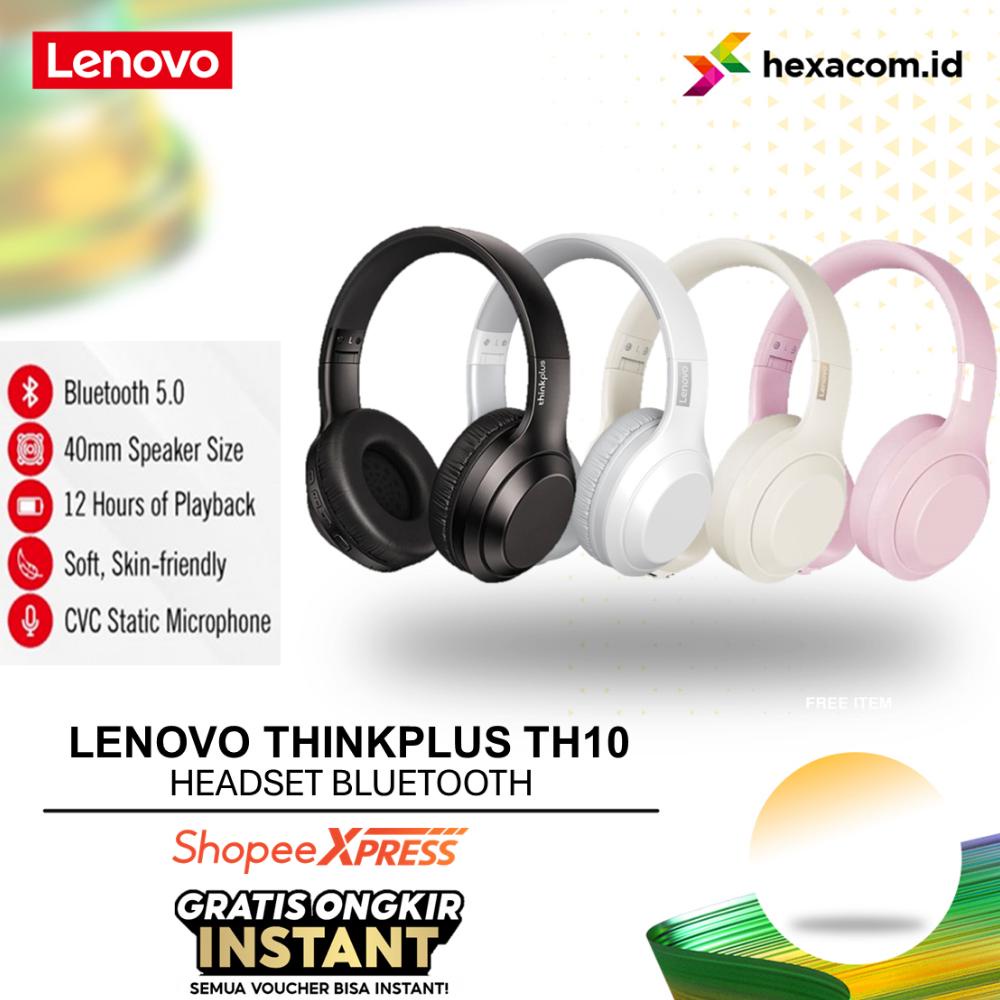 NEW HEADSET LENOVO THINKPLUS TH10 BLUETOOTH 5.0 HEADPHONE