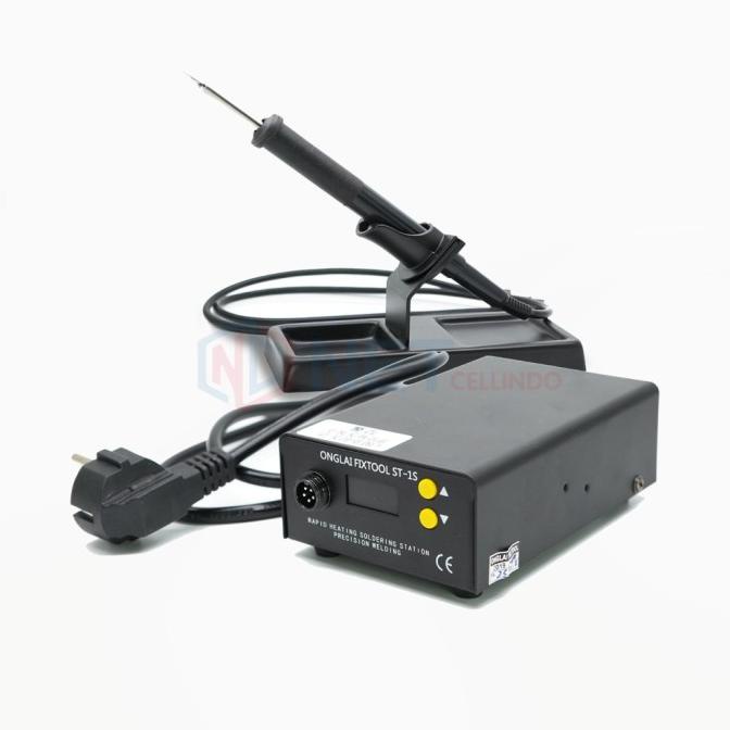 TERBARU - Original Onglai ST-1S Solder Station Soldering Iron 60 Watt Up to 800C