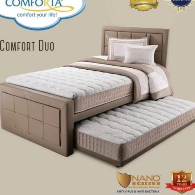 SPRING BED CONFORTA SPRING BED 2 IN 1 CONFORT DUO KASUR CONFORTA