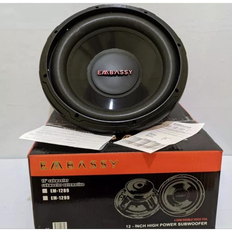 arman- Subwoofer Embassy 12" EM1289 SALE