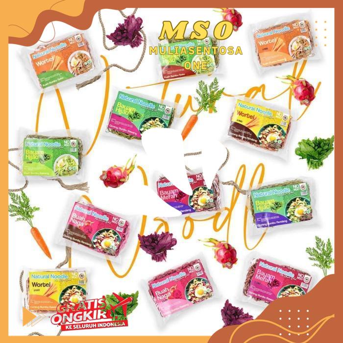 

MIE ALAMI SEHAT / NATURAL NOODLE PACK OF 6 ( 6 BUNGKUS ) VARIAN RANDOM PODUK BAHAN BERKUALITAS !!
