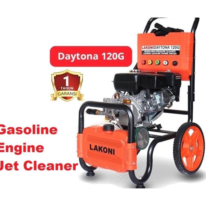 Mesin Steam Cuci Mobil Jet Cleaner Lakoni Gasoline Engine Daytona 120G