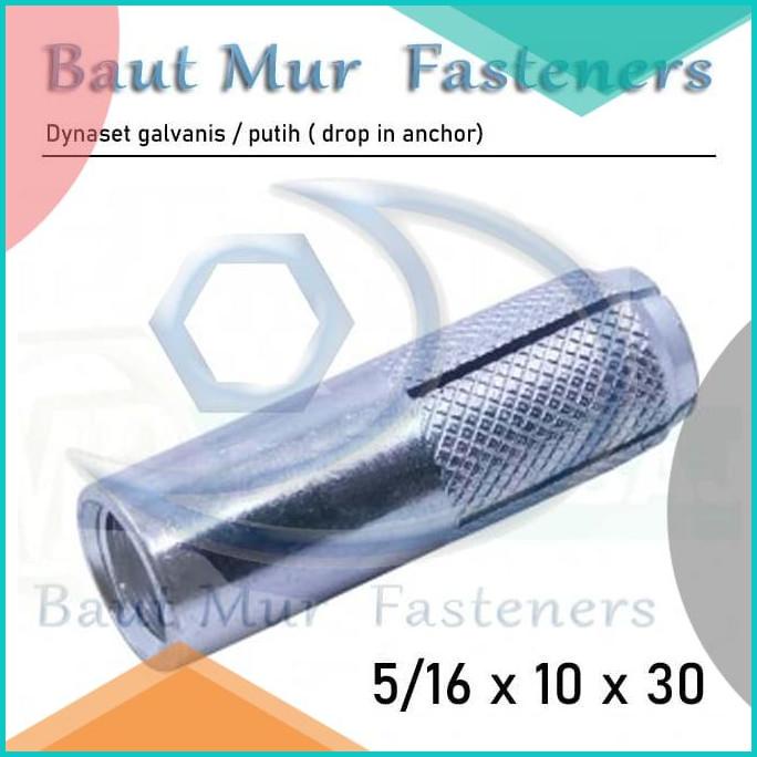 Dinaset 5/16 - dynaset 5/16 - drop in anchor 5/16 - dinaset 16novz3 on