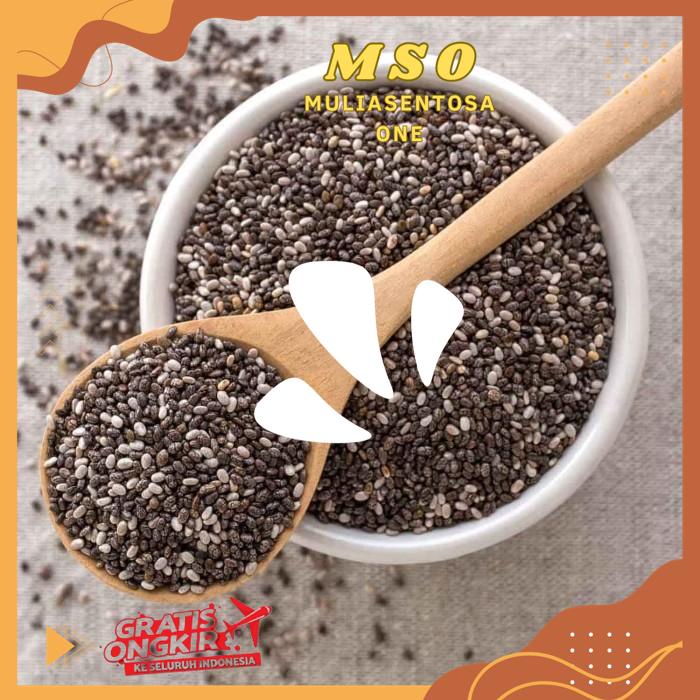 

BUY 1 GET 1 BLACK CHIA SEED 150 GR HIGHT CLASS PRODUK !!