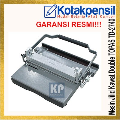 

Mesin Jilid Kawat (Binding) TOPAS TD-2740
