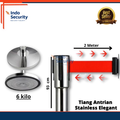 

Terbaru Promo Tiang Antrian Stainless Queue Line Standing Barrier Promo Terlaris