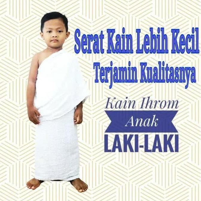 Terlaris Kain Ihrom Anak Tk Baju Ihram Anak Laki