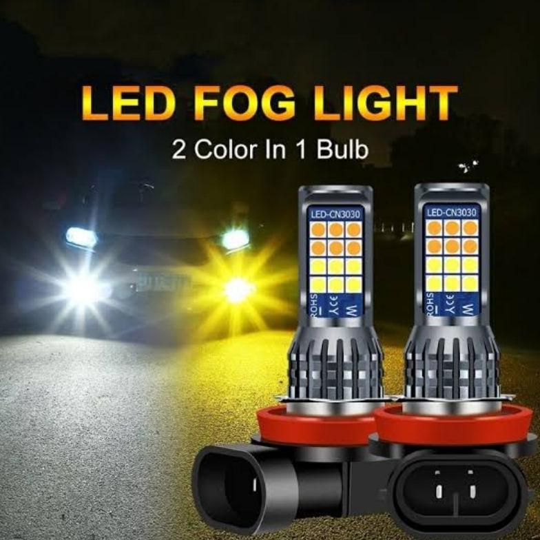 COD BOHLAM LED FOG LAMP H8 H11 H16 2 PCS LAMPU BUMPER AVANZA XENIA AYLA CAYLA SIGRA DLL PUTIH DAN 3 