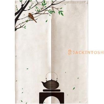 TERBARU Tirai Pintu / Gorden Jepang Pembatas Ruangan 85x150 CM