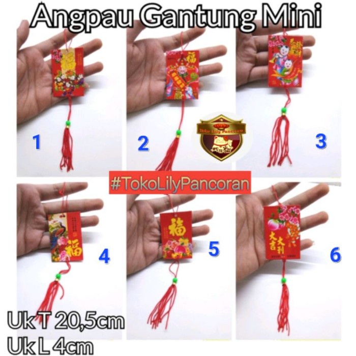 

New! Angpau Gantung Mini / Angpao Imlek Gantung Pohon Sakura Meihua / Limited