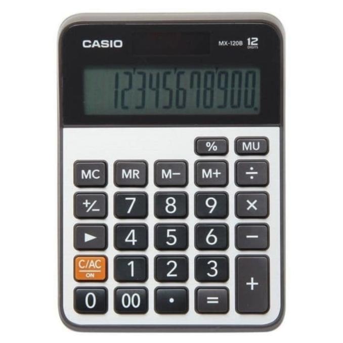 

Model Baru CASIO MX-120S - Kalkulator Meja .,