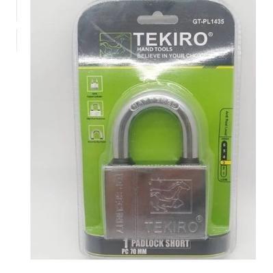 GEMBOK TEKIRO 70MM LEHER PENDEK/ GEMBOK GUDANG RUKO WARUNG/GEMBOK