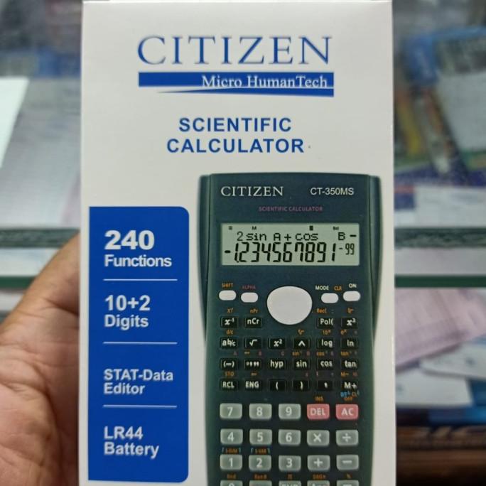 Terjangkau Kalkulator Citizen CT 350MS Scientific / Calculator CT 350MS ,,