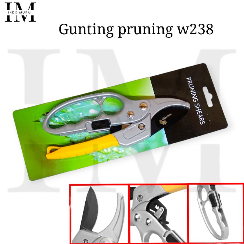 Gunting tanaman kopi Ranting Pohon Dahan Stainless knifezer w238