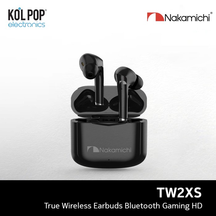 Ready Nakamichi TW2XS True Wireless Earbuds Bluetooth Earphone TWS Gaming HD