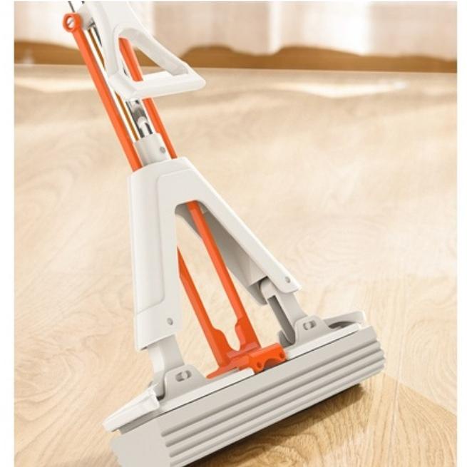 Murah Berkah | Mop | Alat Pel Set Peras Karet Pembersih Lantai | Pel Karet Bulat | Pel Sponge | Pel 