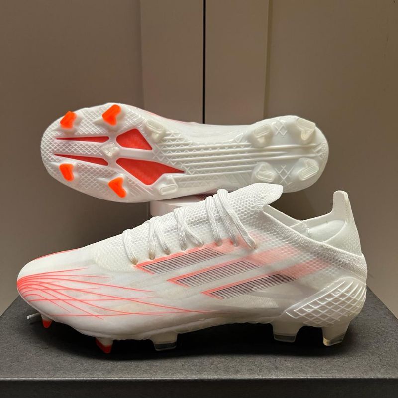 [SPORTY COLLECTION] NEW Sepatu Bola Sepatu Adidas X Speedflow .1 White Pink FG