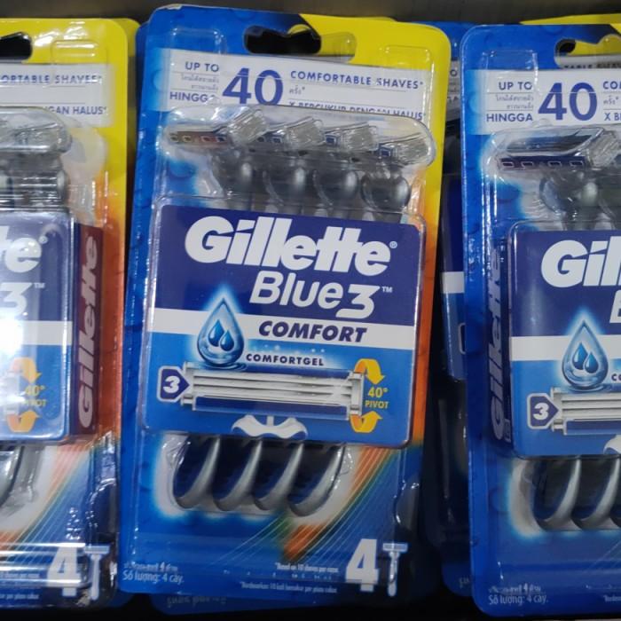 Gillette Blue 3 Comfort Comfortgel Isi 4
