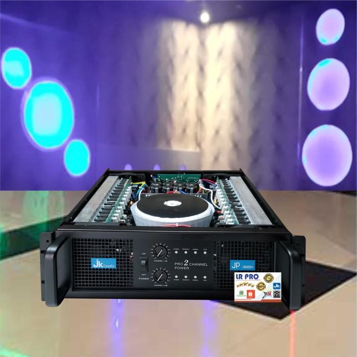 POWER AMPLIFIER JK COUSTIC JP 18000 + ( 2X1800 WATT )