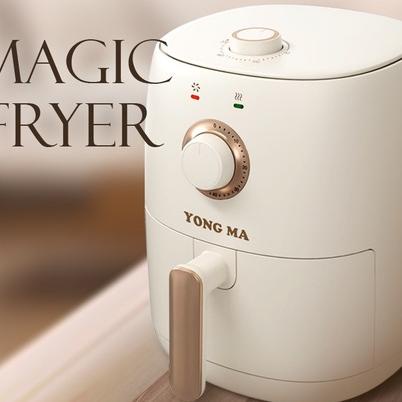 Air Fryer Yong Ma Magic Fryer Air Fryer Low Watt 2,4 Liter Ymf101
