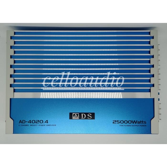 POWER AMPLIFIER 4 CHANNEL ADS AD-4020.4 25000 WATT AD 4020.4 MOBIL
