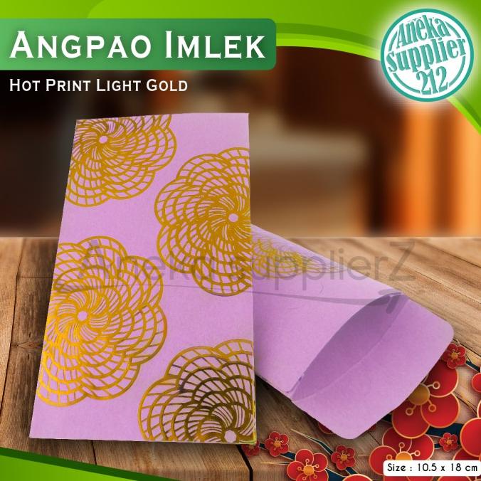 

[IMLEK] Angpau Merah - Angpao Imlek -Amplop Imlek | bunga MAGENTA (6 pcs) PINK TERLARIS