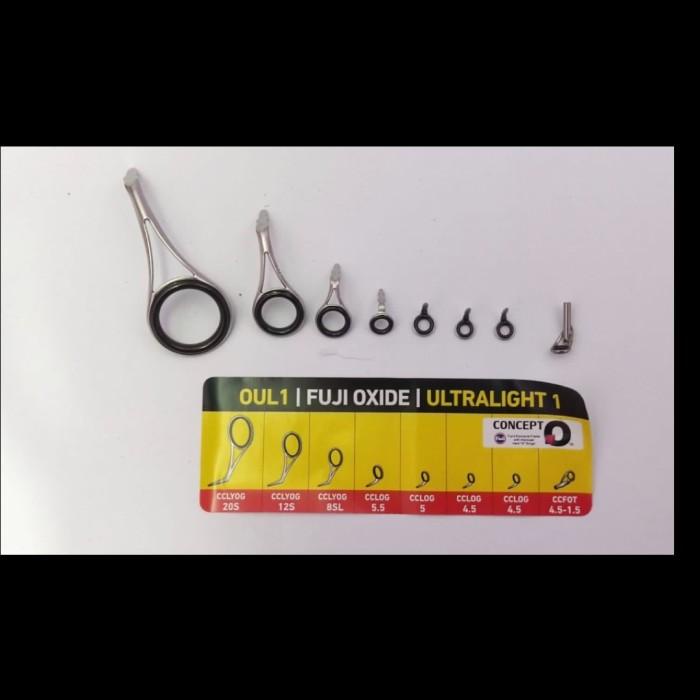 RING JORAN FUJI SET UNTUK ULTRALIGHT 1 SET ORIGINAL FUJI