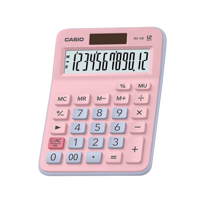 

CASIO MX-12B-PKLB - KALKULATOR TOKO/DAGANG - STANDARD - 12 DIGIT ORIGINAL TERBARU