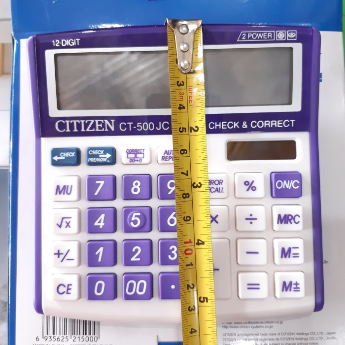 

KALKULATOR CITIZEN ST-500J / ELECTRONIC CALCULATOR BESAR ORIGINAL TERBARU