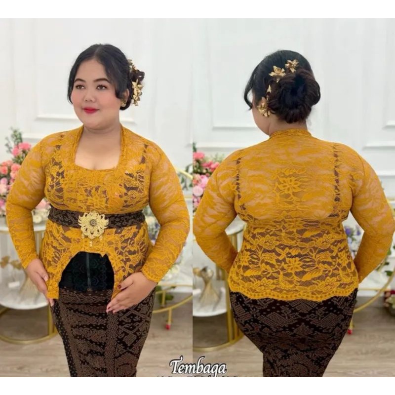 Kebaya/Atasan Bali Sofia Kutu Baru Jumbo LD 120-130 cm