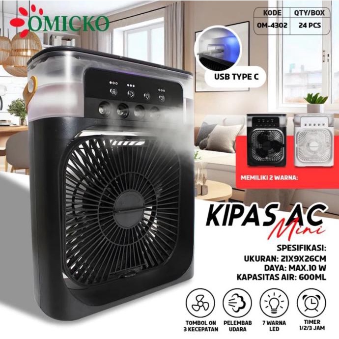 Kipas AC / Kipas Portable / Kipas angin AC Dinamo Besar angin lebih ke