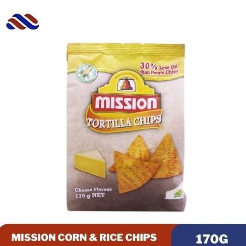 

READY STOCK MISSION TORTILLA CHIPS CHEESE (KEJU) 170G(GRAM) !!!!!