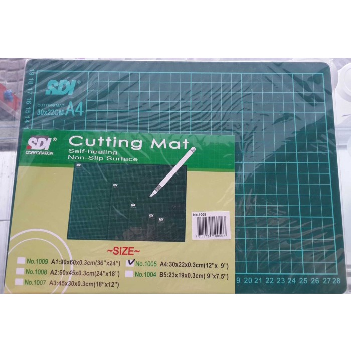 

Cutting Mat / Alas Potong Sdi A4 (30 X 22 X 0,3 Cm)