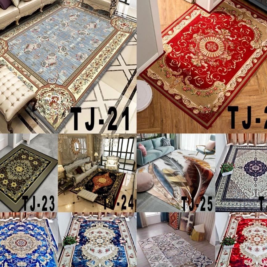 Karpet Turkey Motif Terbaru Ukuran Besar 200X300Cm Karpet Lantai Anti Slip L Happyonshop