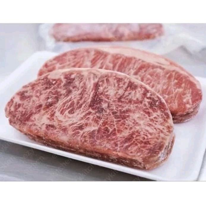 

Ready Beef Wagyu Sirloin Meltique Steak 200g Premium (HARGA RESELLER TERMURAH TERBAIK)