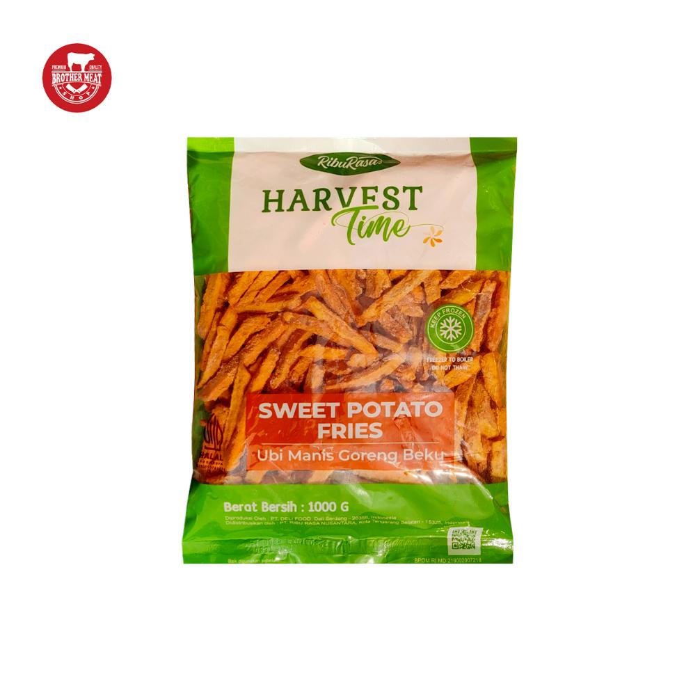 

Ready Harvest Time Sweet Potato Fries 1kg, Ubi Manis Frozen Halal