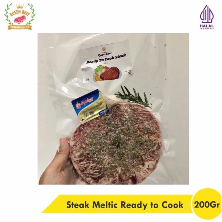 

Ready Steak Ready to Cook Australian Premium Meltique 200 gram ( sirloin / tenderloin / rib eye ) siap masak